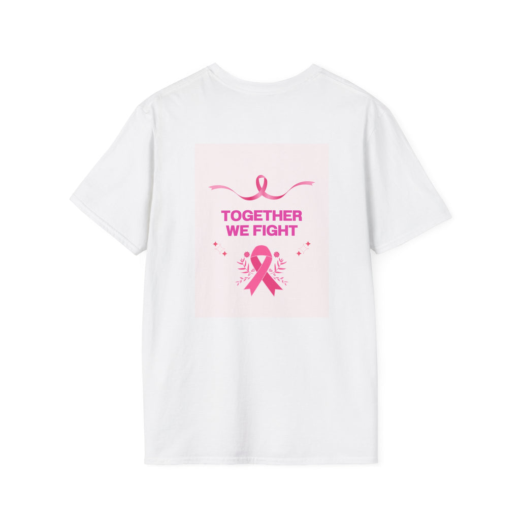 Breast Cancer Warrior T-Shirt — Together We Fight Ribbon Tee
