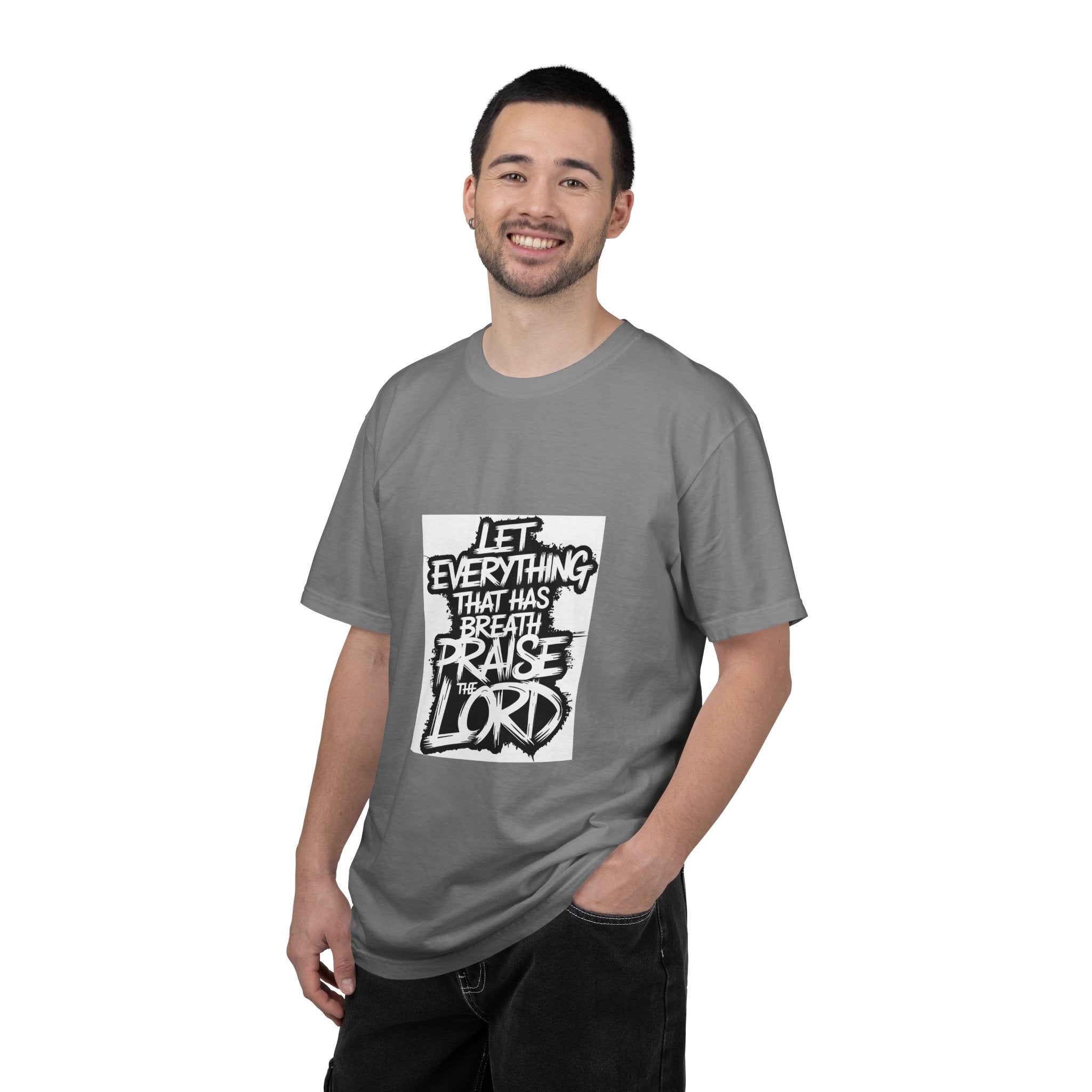 Garment-Dyed Comfort Colors T-Shirt — Care & EU Info Printed
