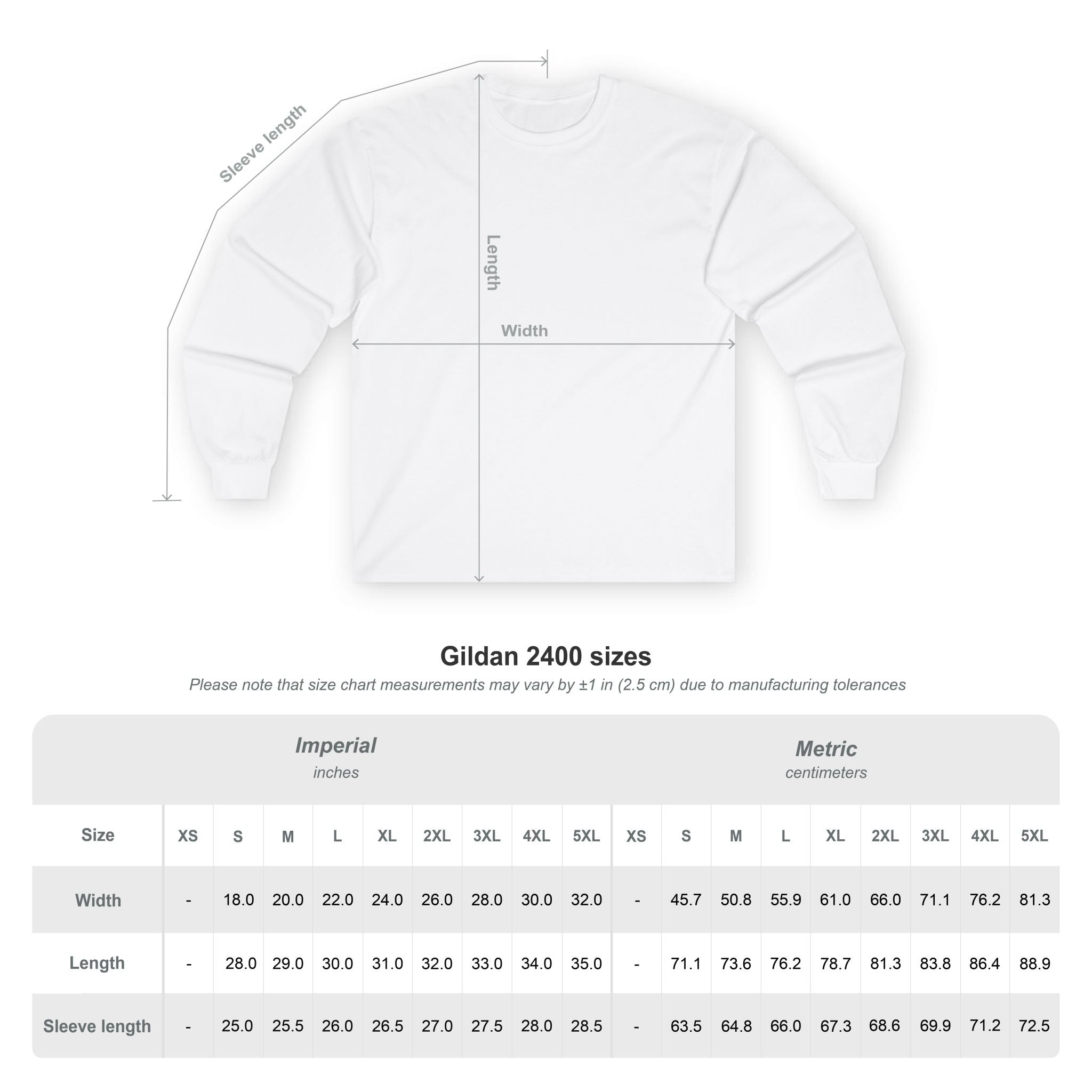 FOCUS-Product Care & Compliance Tee | Long Sleeve