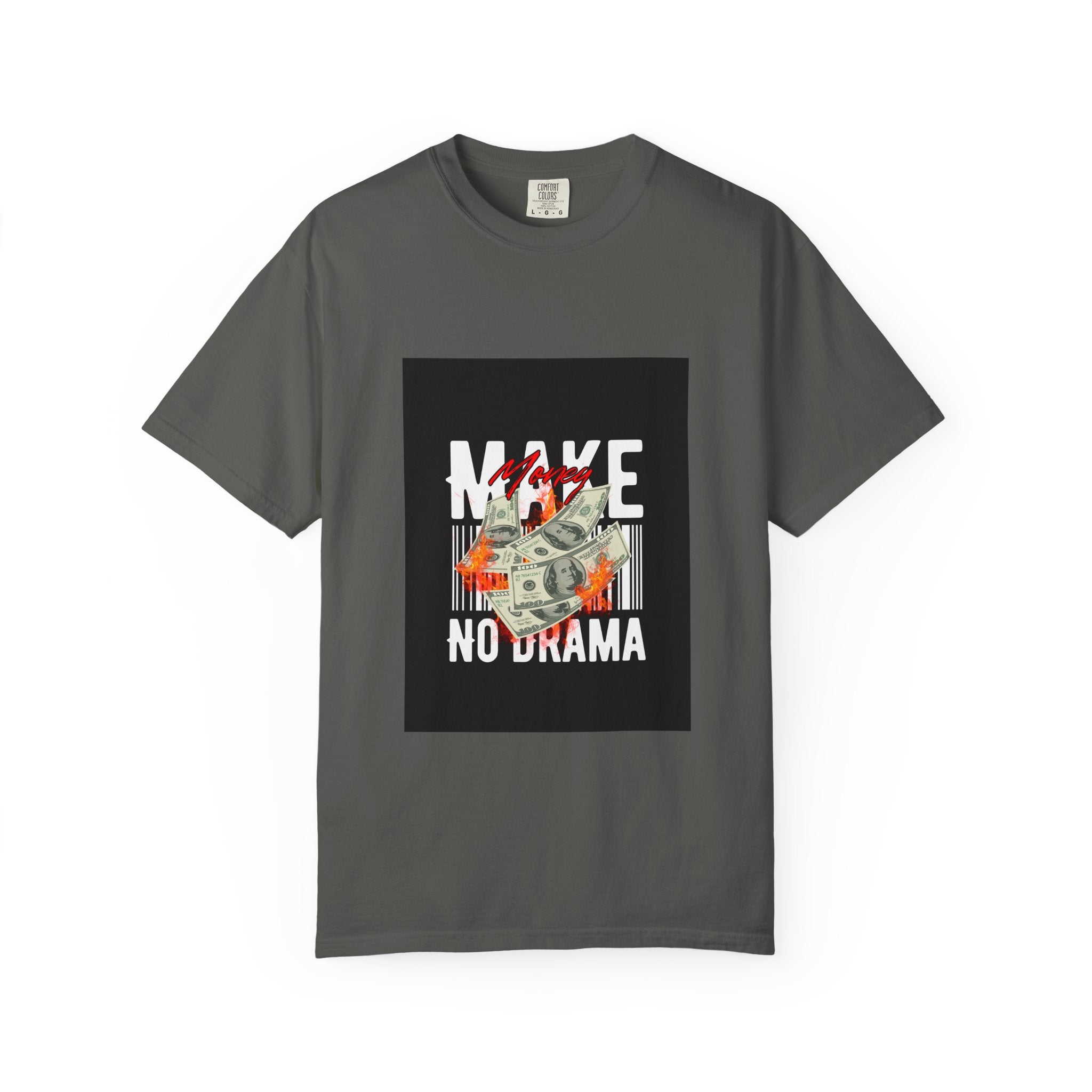 Garment-Dyed Comfort Colors T-Shirt — Care & EU Info Print
