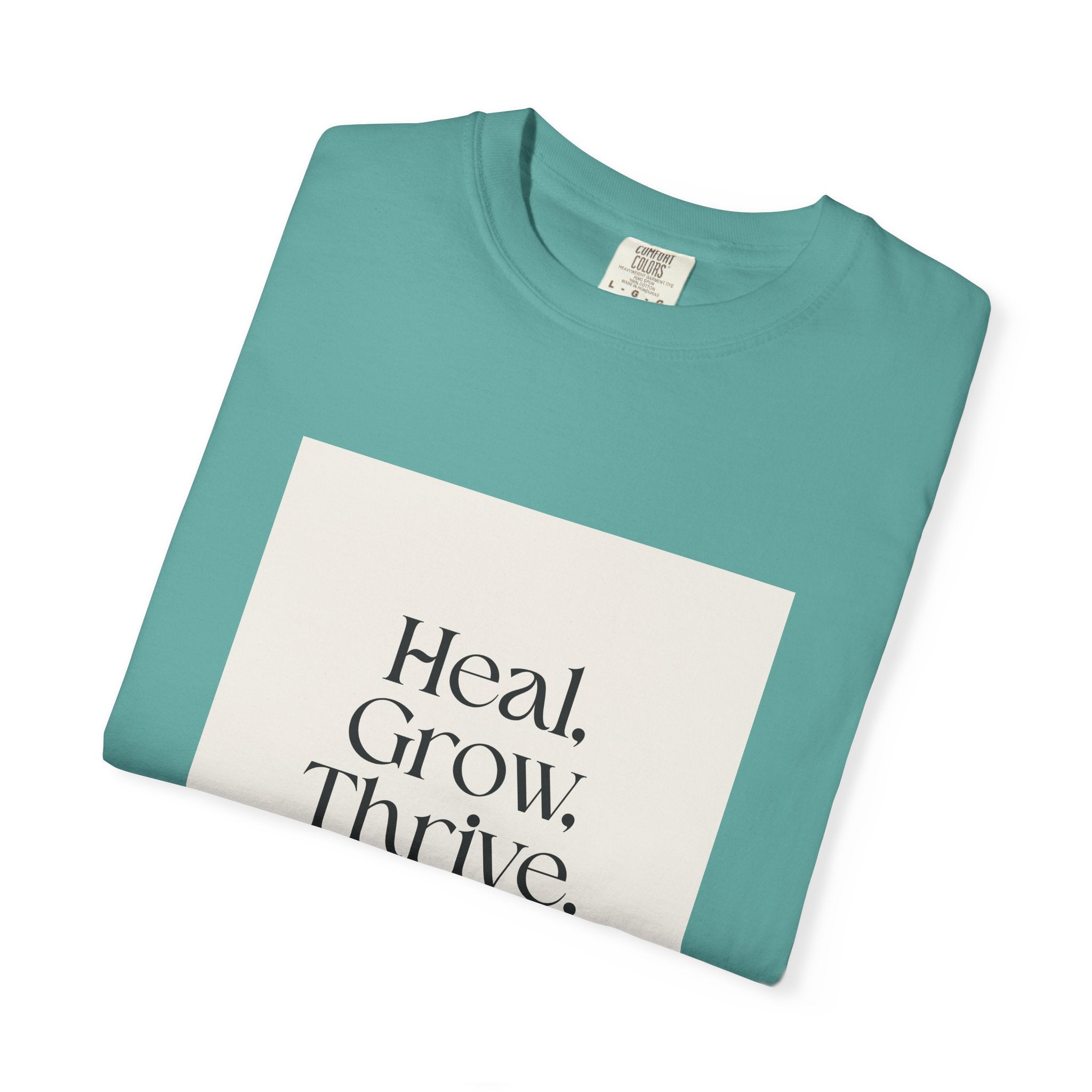 Garment-Dyed T-Shirt — Comfort Colors Care & EU Info Print