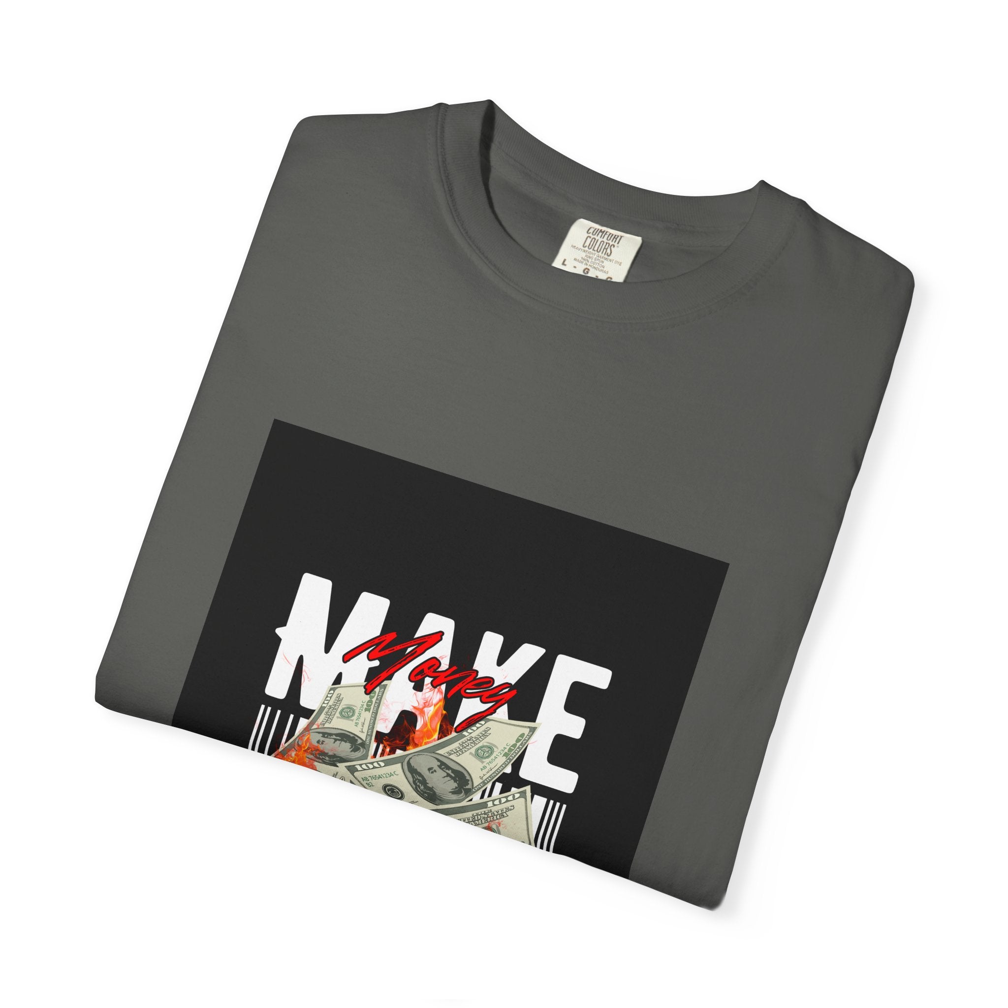 Garment-Dyed Comfort Colors T-Shirt — Care & EU Info Print