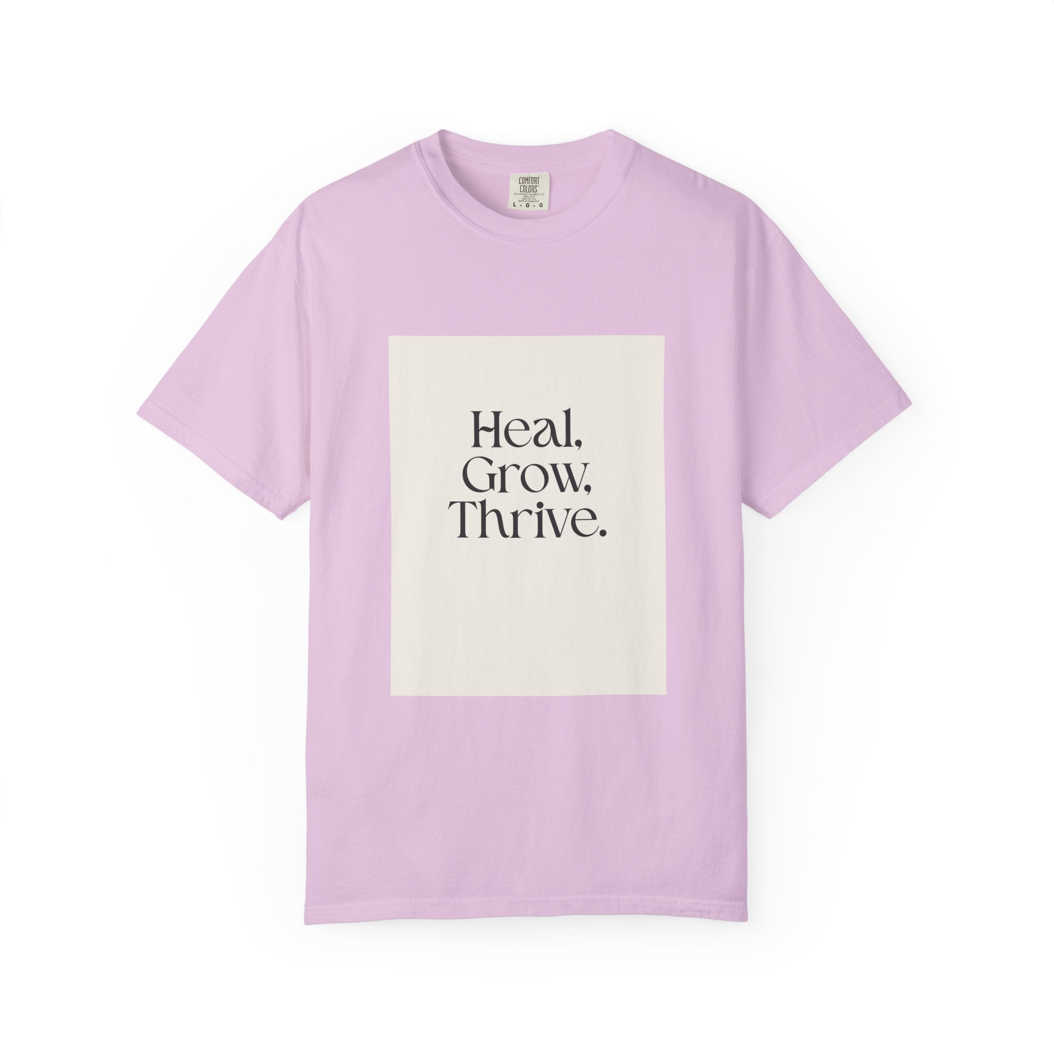 Garment-Dyed T-Shirt — Comfort Colors Care & EU Info Print