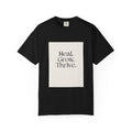 Garment-Dyed T-Shirt — Comfort Colors Care & EU Info Print
