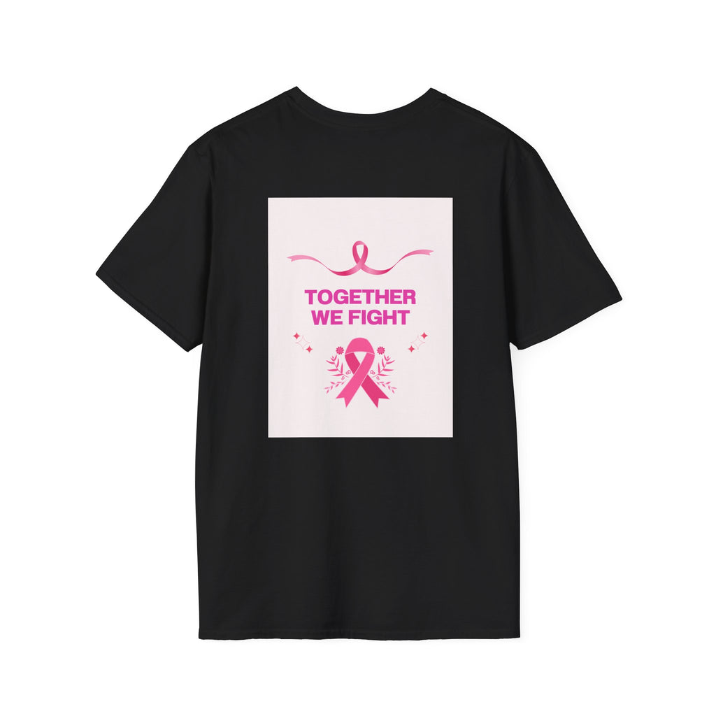 Breast Cancer Warrior T-Shirt — Together We Fight Ribbon Tee