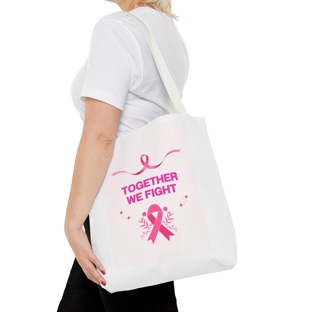 Breast Cancer Awareness-Print Tote Bag — EU Rep & Care Instructions Design