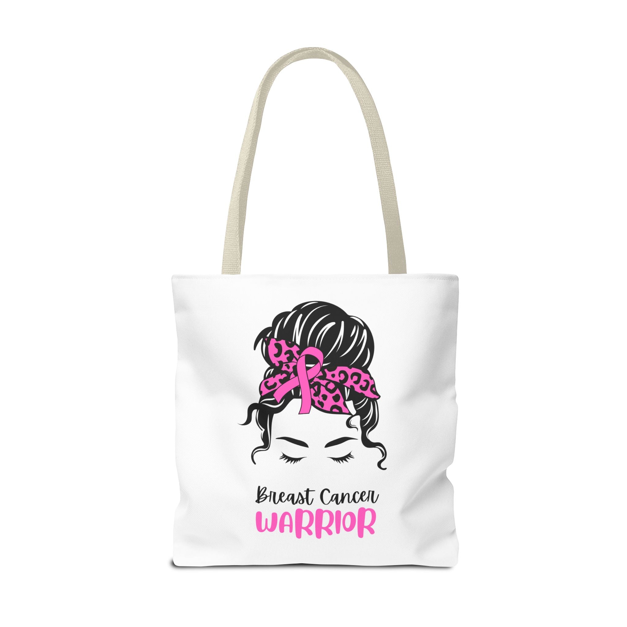 Breast Cancer Awareness-Print Tote Bag — EU Rep & Care Instructions Design