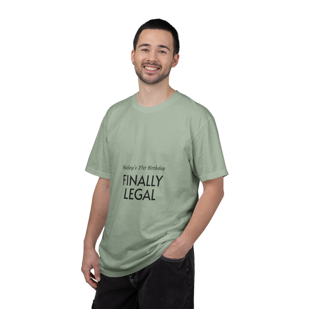 Finally Legal 21st Birthday T-Shirt