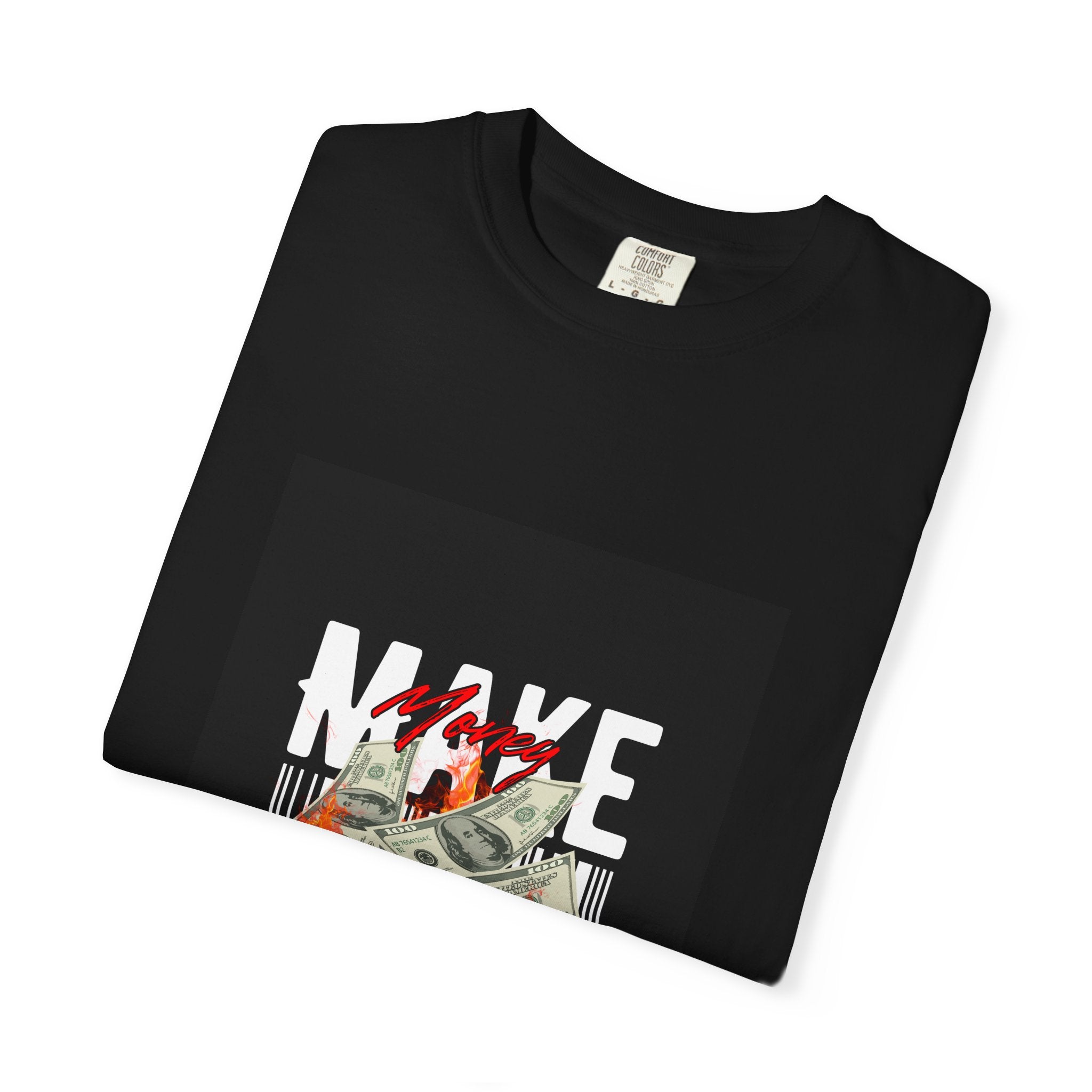 Garment-Dyed Comfort Colors T-Shirt — Care & EU Info Print