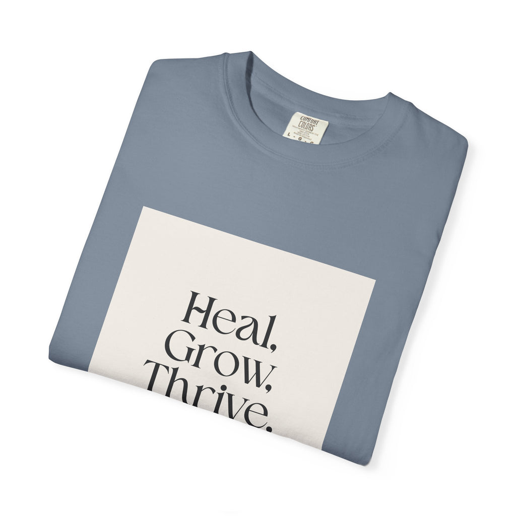 Garment-Dyed T-Shirt — Comfort Colors Care & EU Info Print