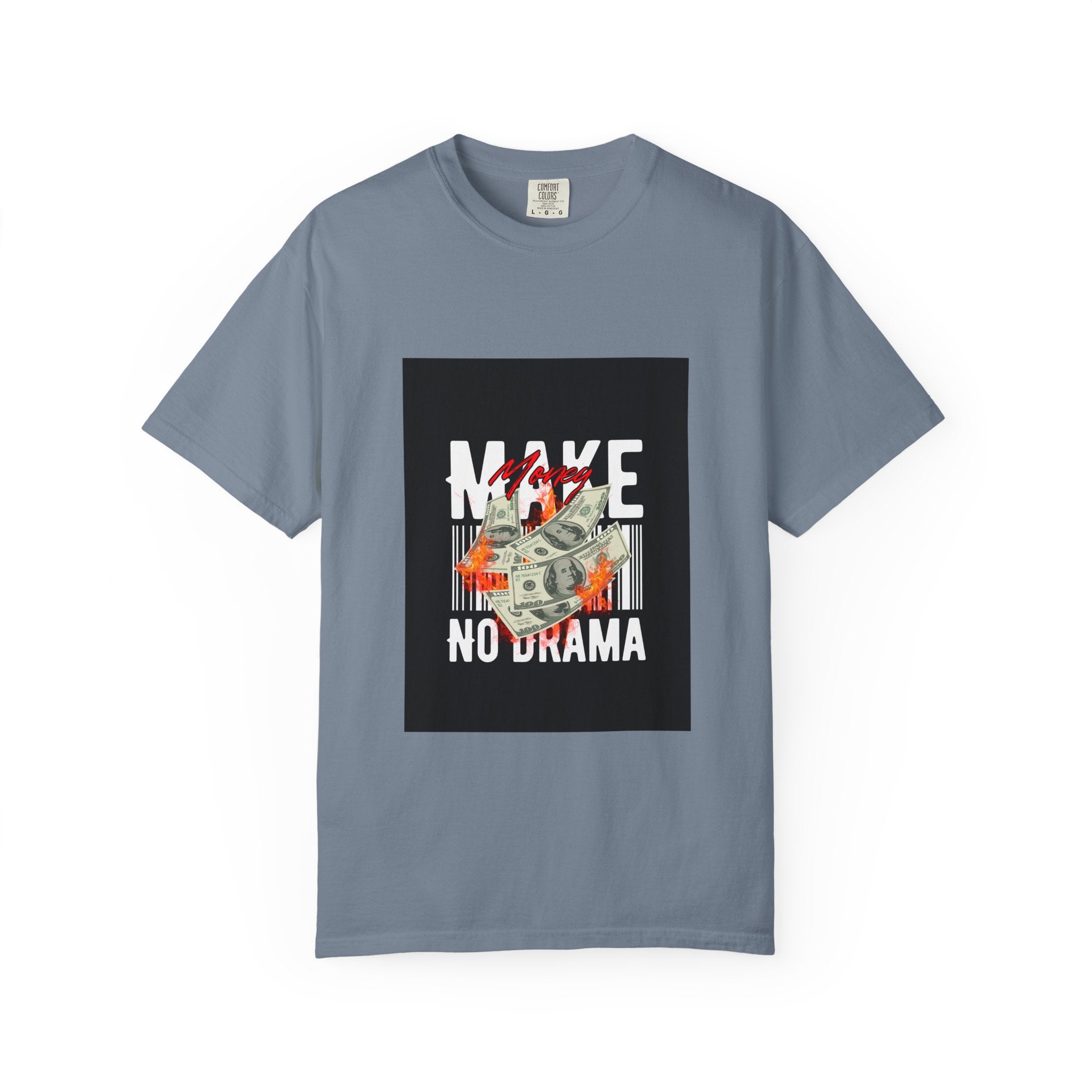 Garment-Dyed Comfort Colors T-Shirt — Care & EU Info Print