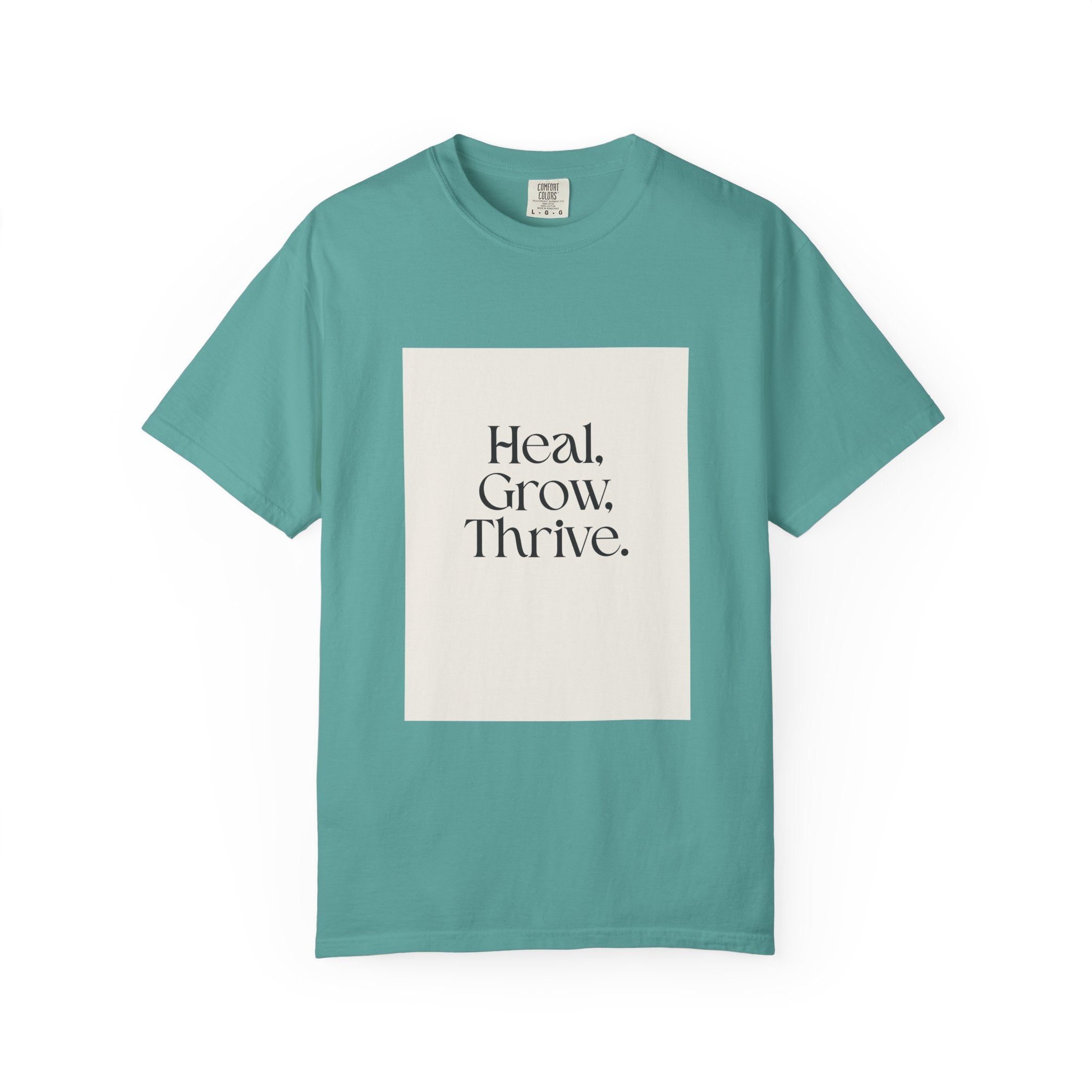 Garment-Dyed T-Shirt — Comfort Colors Care & EU Info Print