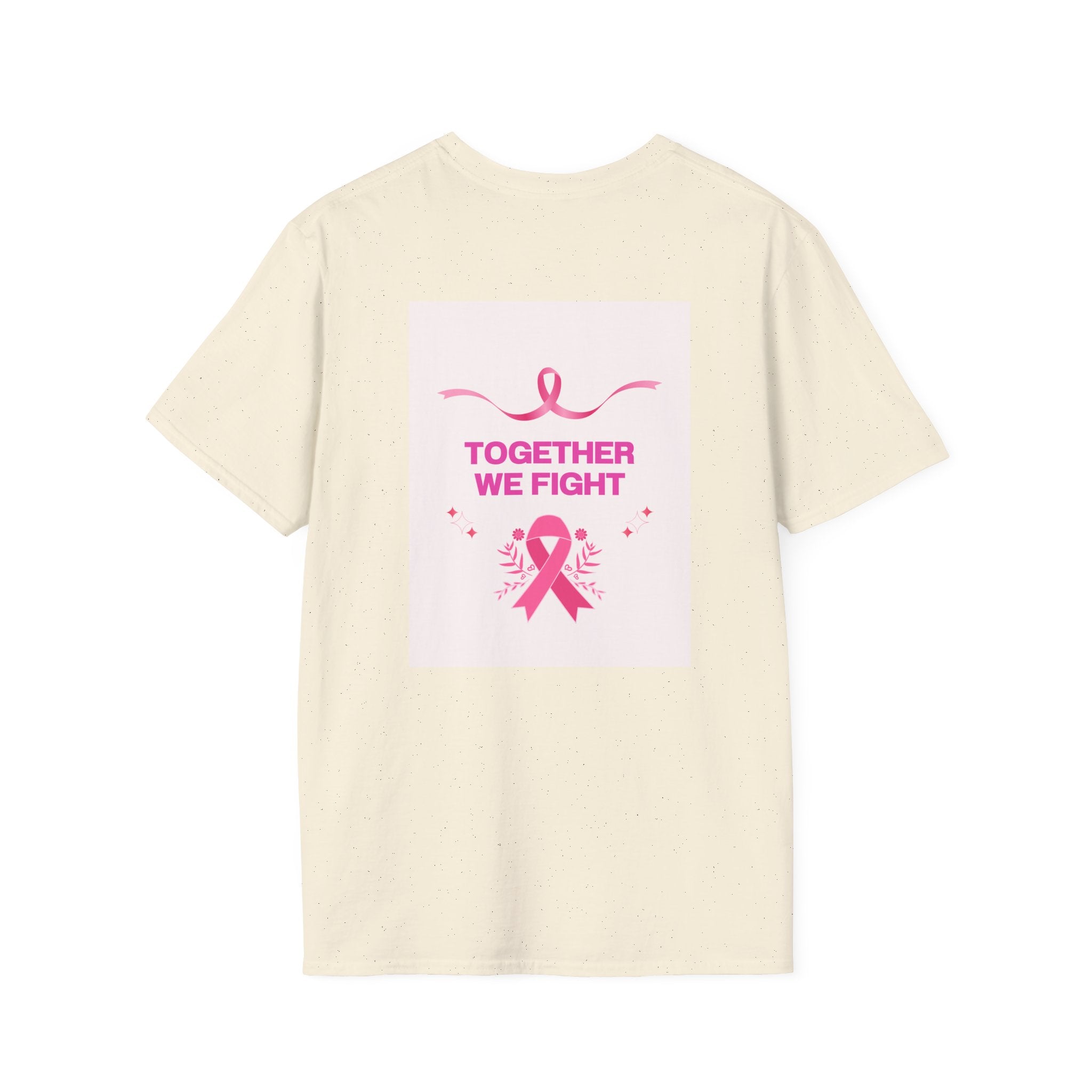 Breast Cancer Warrior T-Shirt — Together We Fight Ribbon Tee