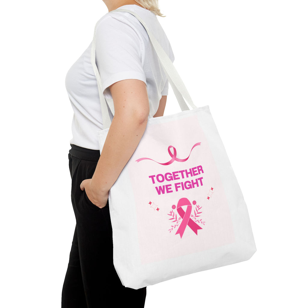 Breast Cancer Awareness-Print Tote Bag — EU Rep & Care Instructions Design