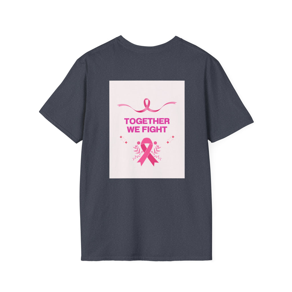 Breast Cancer Warrior T-Shirt — Together We Fight Ribbon Tee