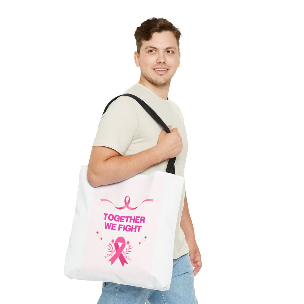 Breast Cancer Awareness-Print Tote Bag — EU Rep & Care Instructions Design