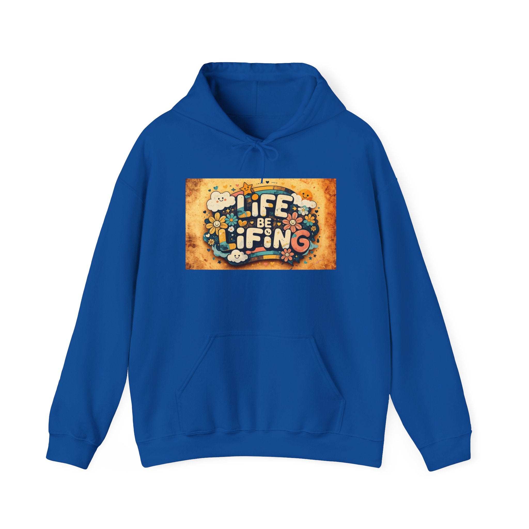 Life Is a Gift Hoodie – Vintage Floral "Life Be Lifting" Inspirational Pullover