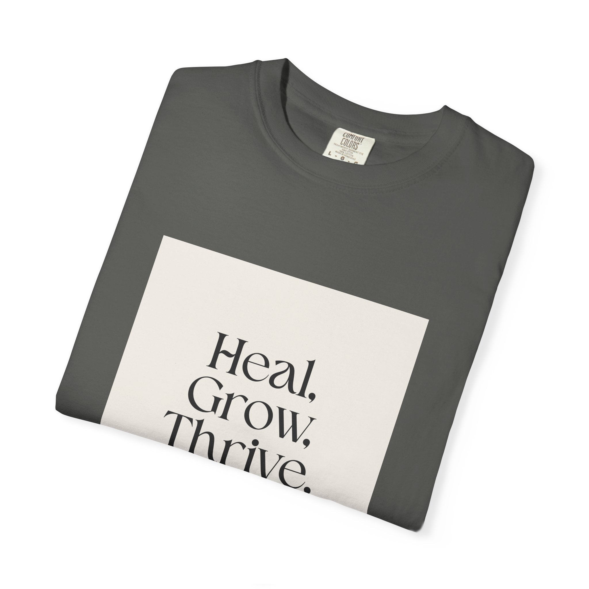 Garment-Dyed T-Shirt — Comfort Colors Care & EU Info Print