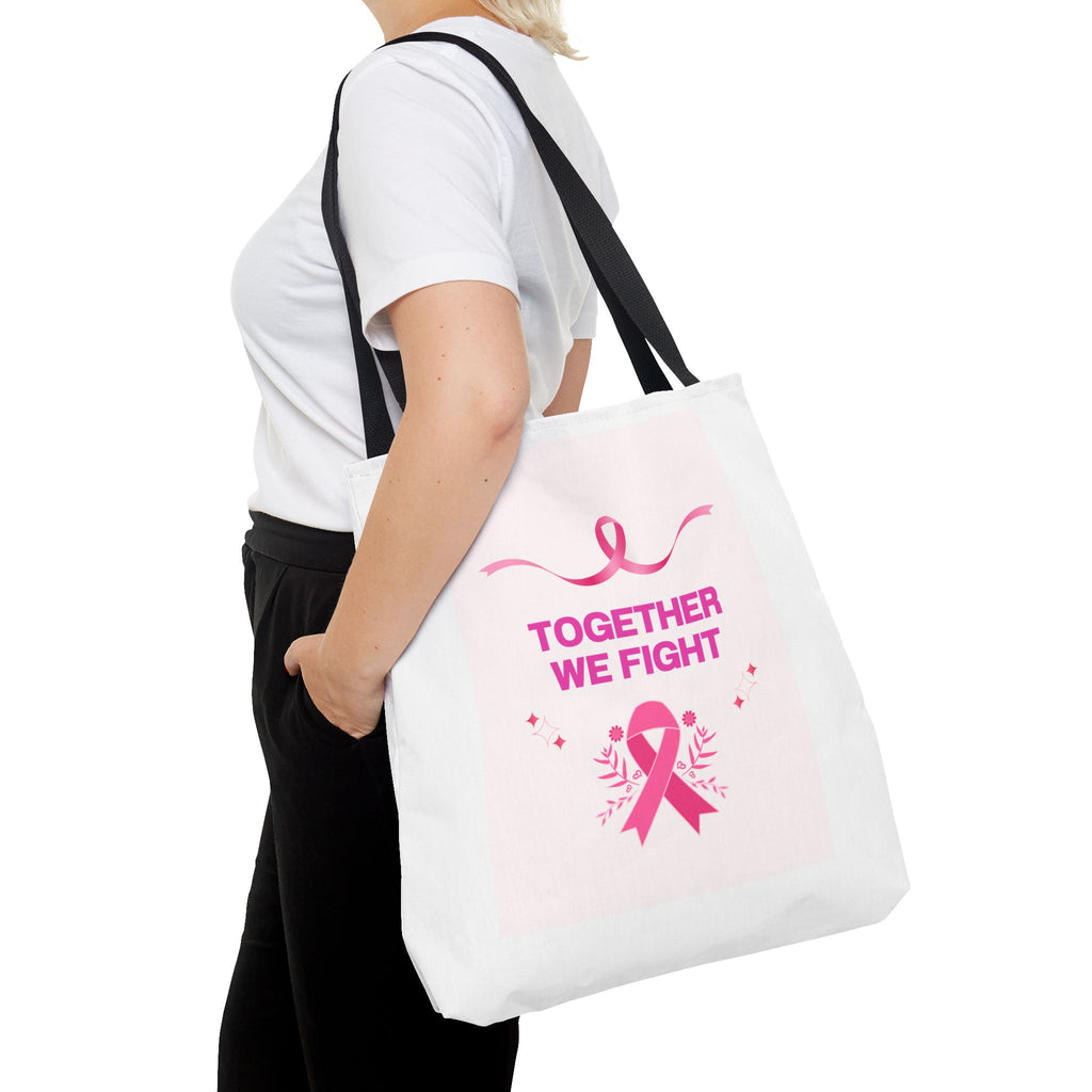Breast Cancer Awareness-Print Tote Bag — EU Rep & Care Instructions Design