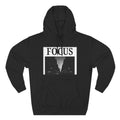 Focus skyline photo Hoodie | Monochrome cityscape, Minimal typography