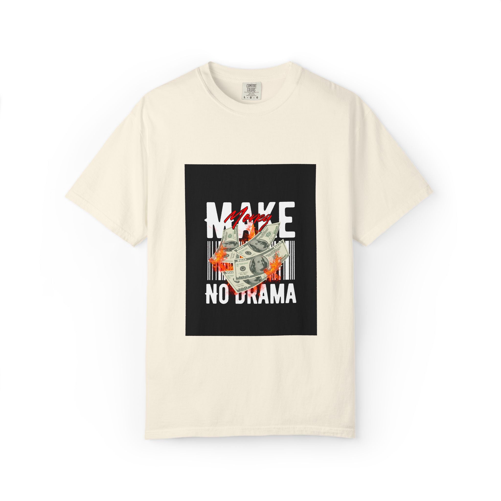 Garment-Dyed Comfort Colors T-Shirt — Care & EU Info Print