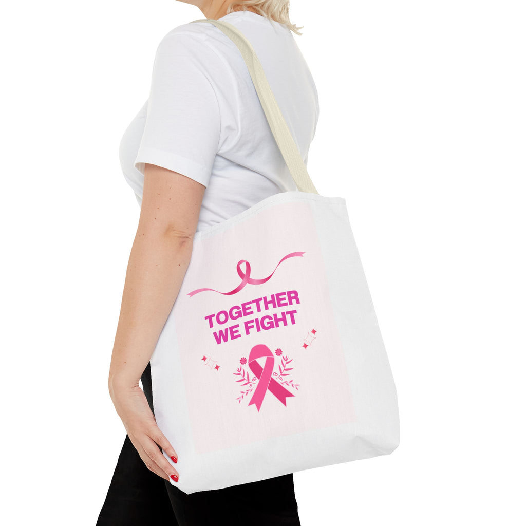Breast Cancer Awareness-Print Tote Bag — EU Rep & Care Instructions Design
