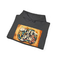 Life Is a Gift Hoodie – Vintage Floral "Life Be Lifting" Inspirational Pullover