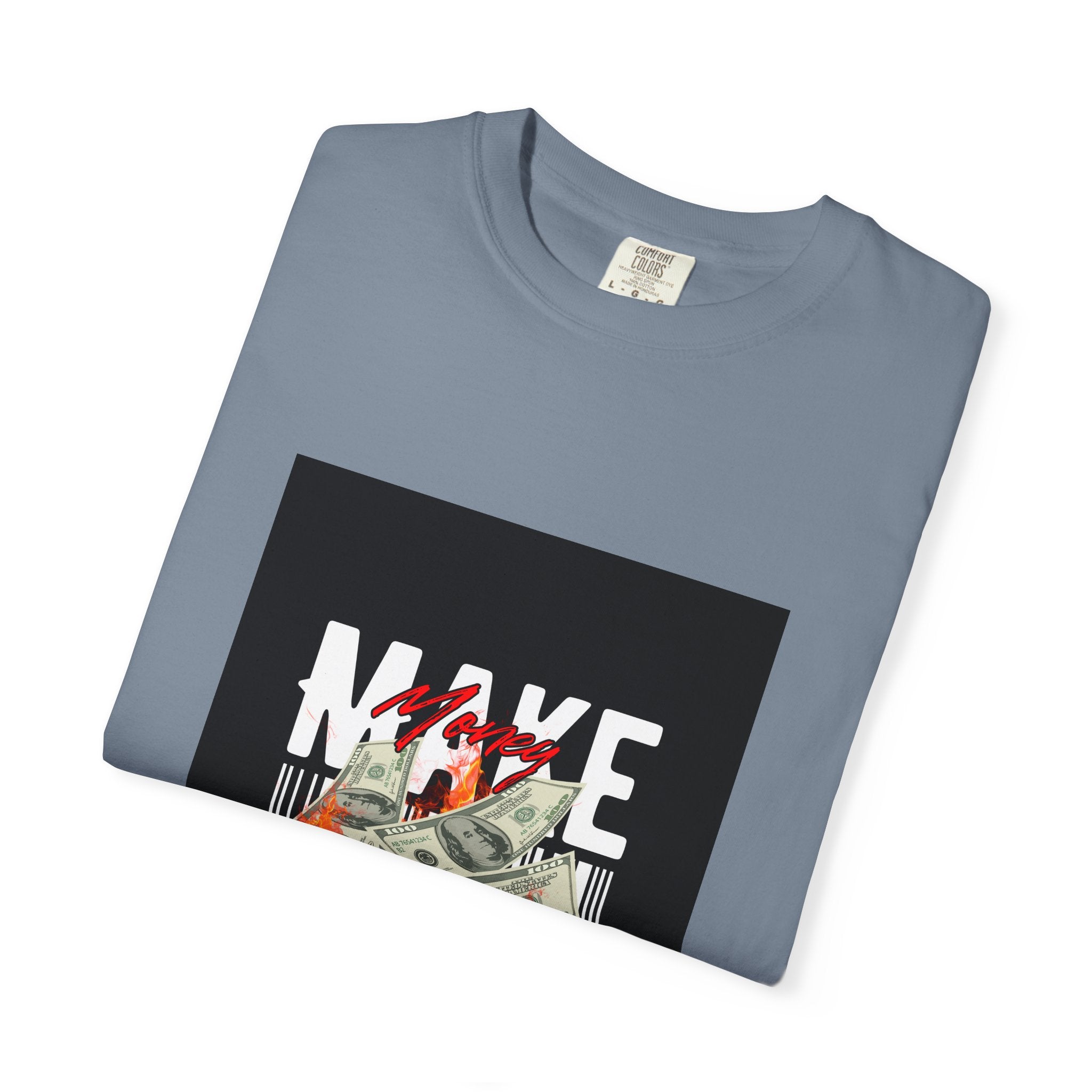 Garment-Dyed Comfort Colors T-Shirt — Care & EU Info Print