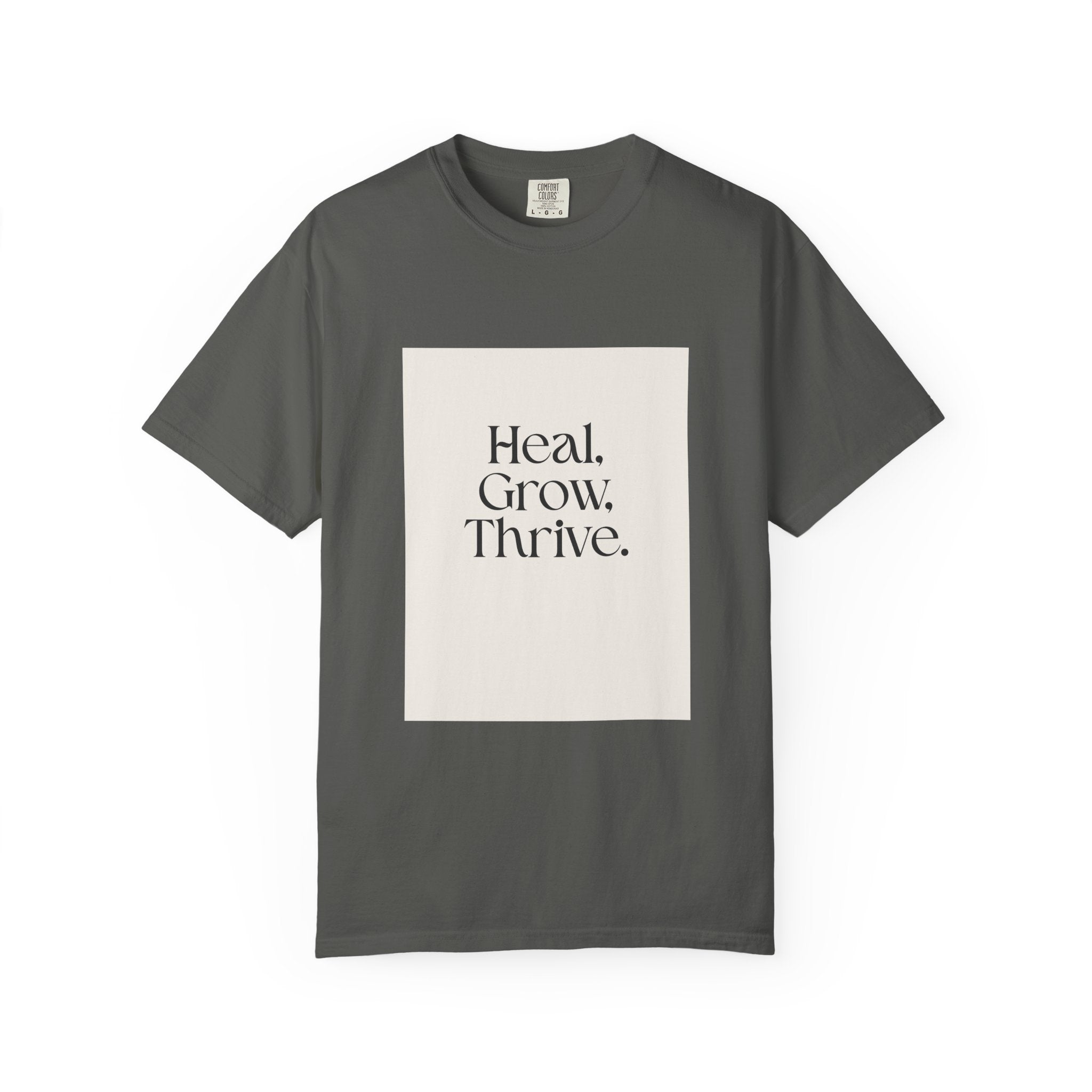Garment-Dyed T-Shirt — Comfort Colors Care & EU Info Print