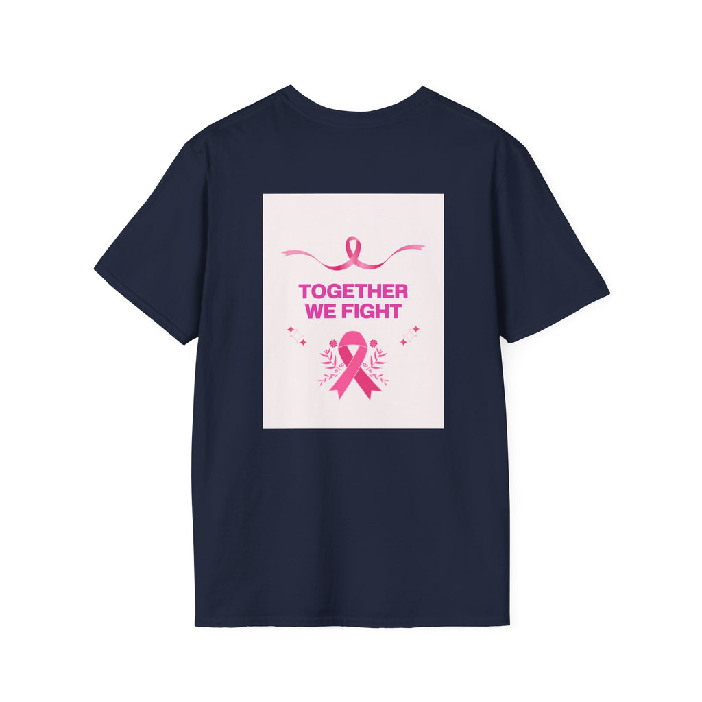 Breast Cancer Warrior T-Shirt — Together We Fight Ribbon Tee