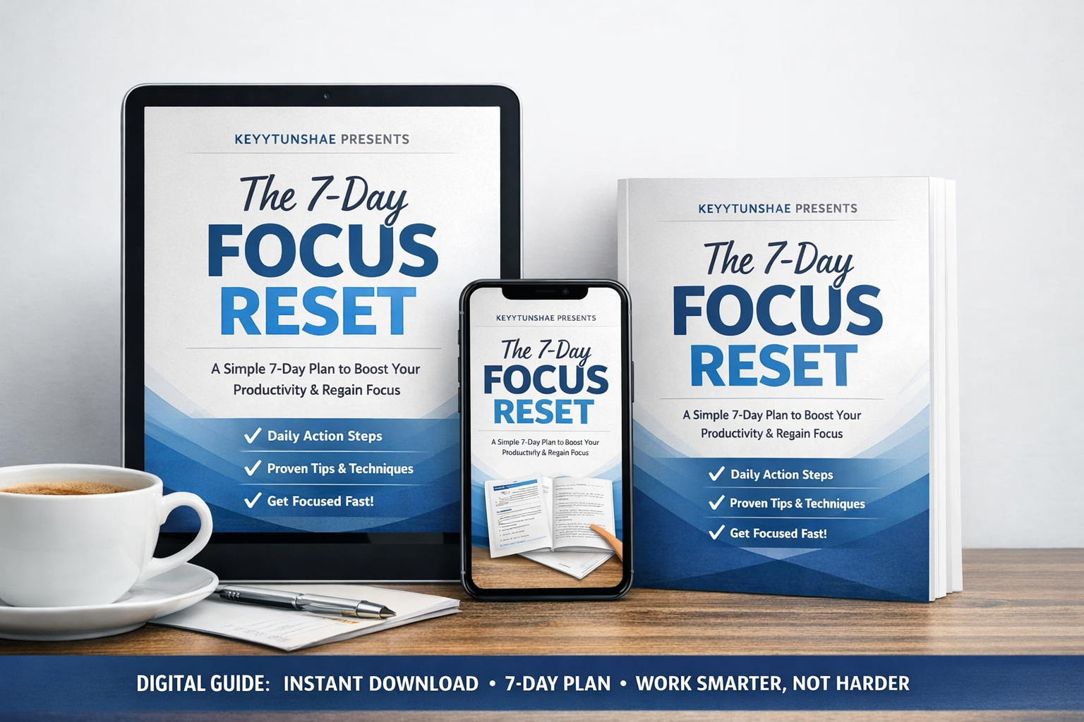 The 7-Day Focus Reset – A Digital Productivity Guide